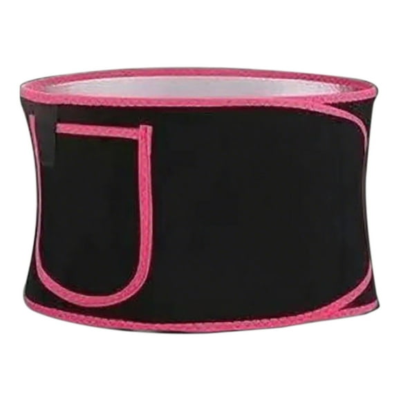 Hearth & Gear Fitness Waist Trainer For Workout Abdominal Toning Yoga Gym Exercise Sauna Trimmer Cork Mats Various Sizes Restorative Yoga Props Bolster Yoga Belt for Stretching Leg Stretching Strap