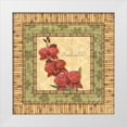 thumbnail image 3 of Charlene Audrey 15x15 White Modern Wood Framed Wall Art Titled - Bright Orchids III, 3 of 5