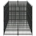 thumbnail image 2 of vidaXL Outdoor Dog Kennel Steel 11.06 m², 2 of 5