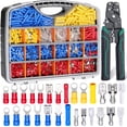 thumbnail image 1 of Kit de Conectores de Cable Twidec 1100 piezas con Terminales Aislados y Herramienta, 1 of 7