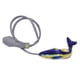 thumbnail image 2 of Juguete divertido para gato, simulación de pez vibrante, divertido palo para gato, juguete para ejercicio de gato, pez marino, 2 of 5