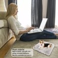 thumbnail image 3 of Pet Car , Cat Car Bed Dual Purpose Cute Excellent Bounce Resilience Plush Machine Washable  for Car, 3 of 7