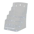 thumbnail image 3 of SunniMix Acrylic Business Card Display Stand, Brochure Holder, Brochure Counter Organizer A5 4 Tiers, 3 of 8