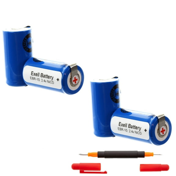 2x NEW Razor Battery  for Remington 5BF1, XLR3000  HP1318 HP1319 HP1312