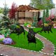 thumbnail image 1 of Fiudx Ofertas Flash Del Día Yard Art Inserciones De Jardín Inserciones Huecas Decoración De Jardín, 1 of 4