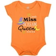 thumbnail image 3 of Baby Girl 3 Piece Embroider Scream Queen Layette Halloween Outfit (18M, Orange), 3 of 5