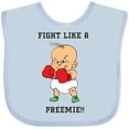 thumbnail image 3 of Inktastic Nicu Fight Like a Preemie Baby Boxer Boys or Girls Baby Bib, 3 of 4