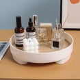 thumbnail image 4 of Bandeja de madera para guardar perfumes, aromaterapia, tocador, caja de almacenamiento de cosméticos, bandeja de escritorio para frutas del hogar, 4 of 5