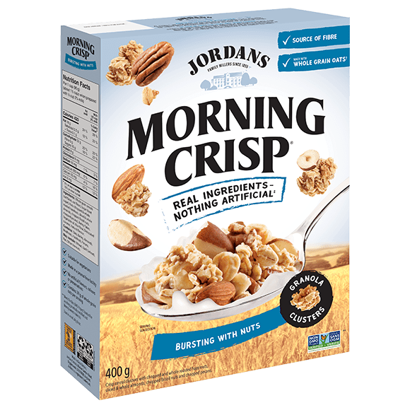 Jordans Morning Crisp Bursting with Nuts 400G, 400GR