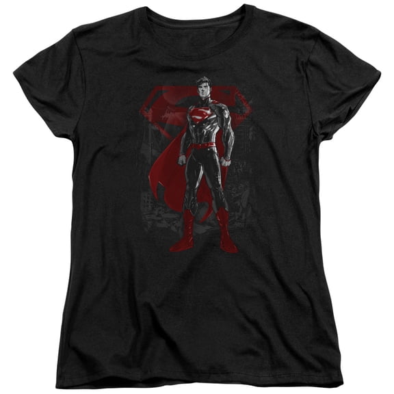 Superman - Aftermath - Women's Short Sleeve Shirt - X-Large