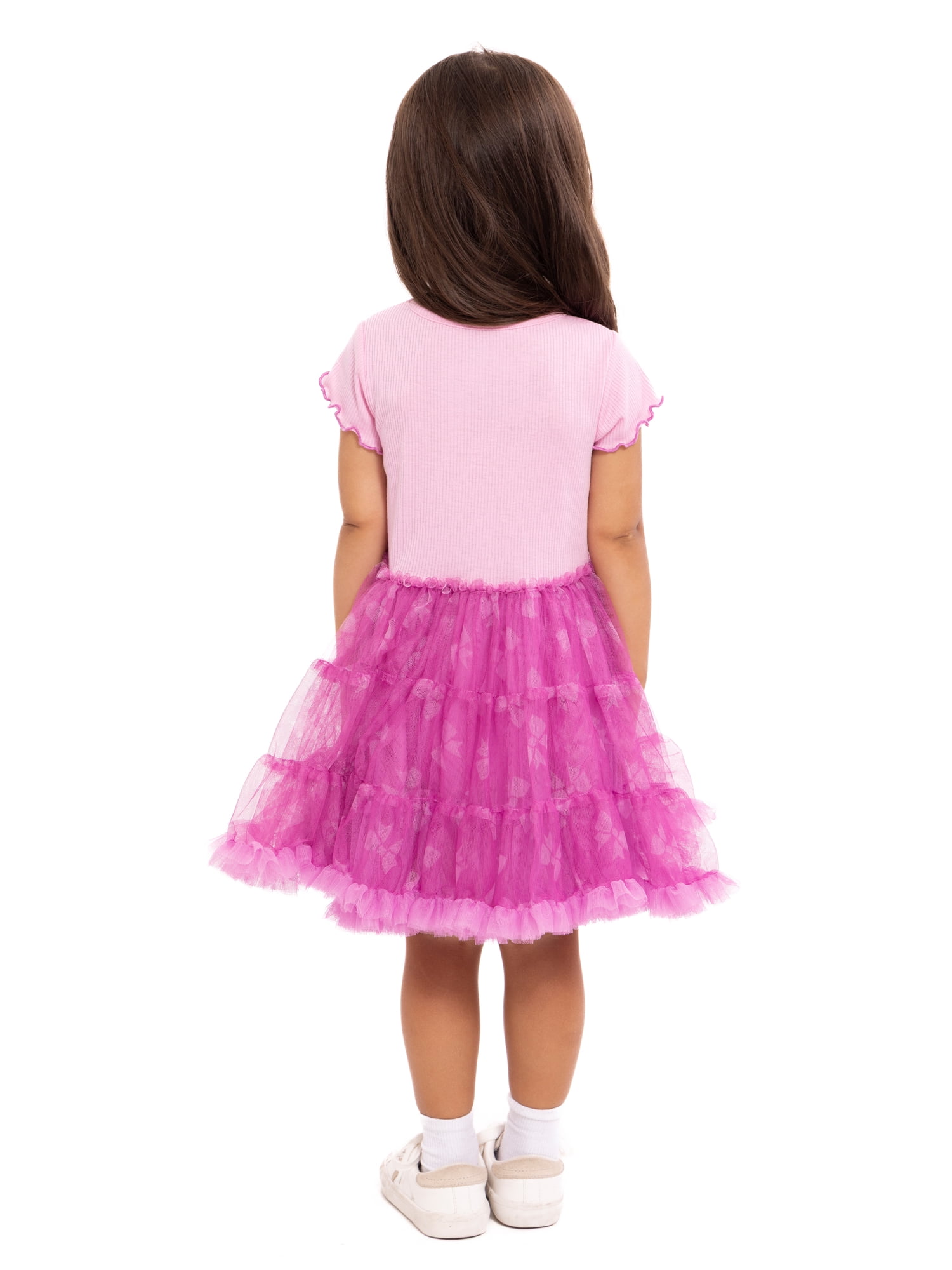 The Aristocats Marie Toddler Girls Graphic Tutu Dress with Short Sleeves, Sizes 12M-5T