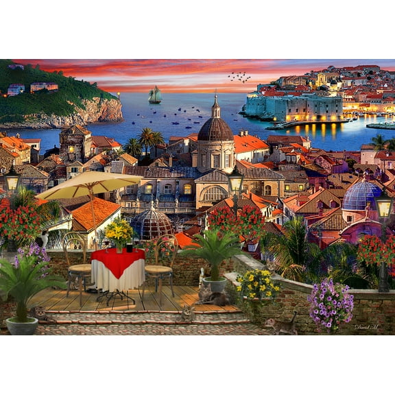 Vermont Christmas Company Dubrovnik Jigsaw Puzzle 1000 Piece