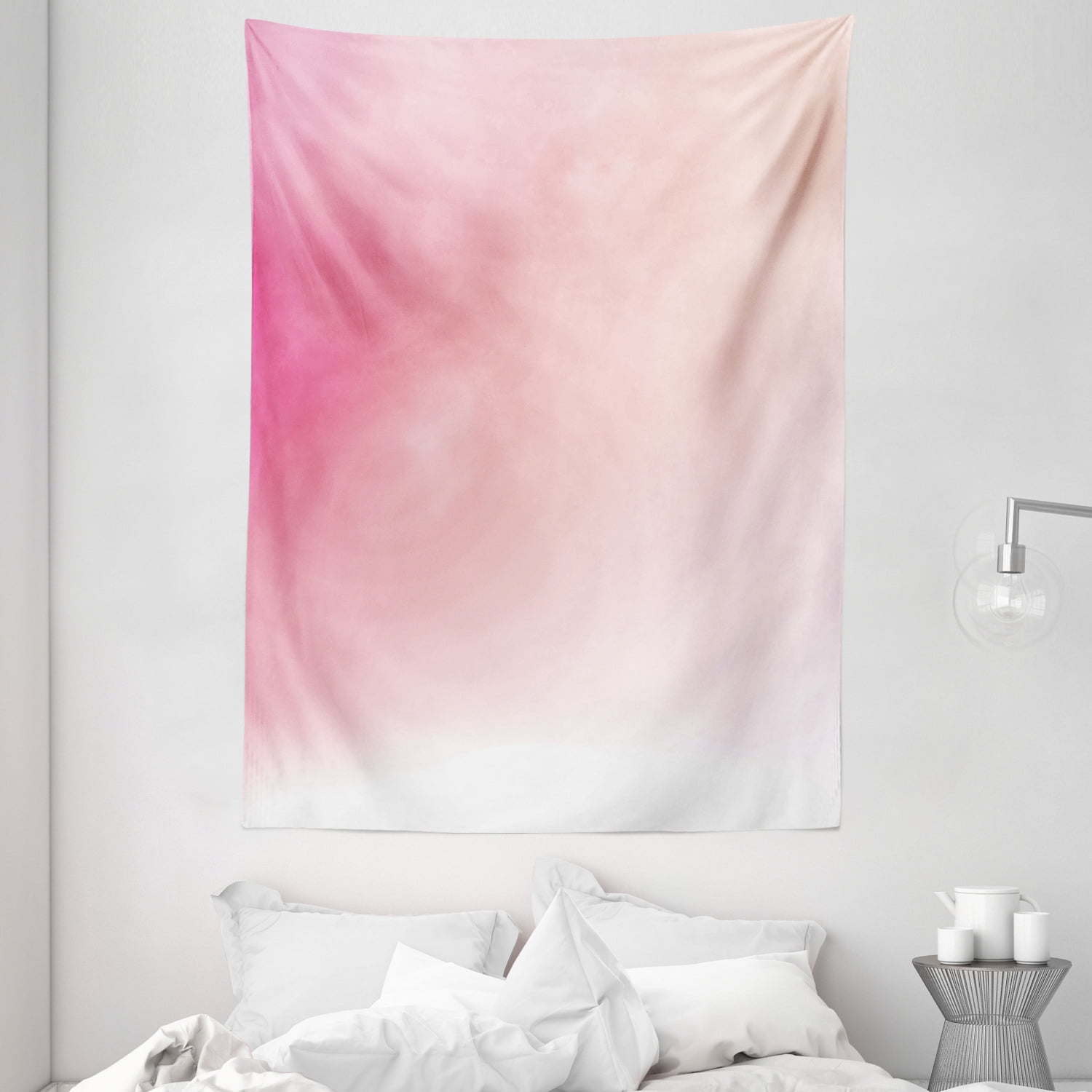 pink ombre wall art