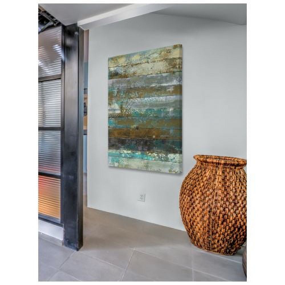 "Beachwood II" Painting Print on Wrapped Canvas