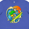 thumbnail image 4 of Inktastic Pro Surfer Dude Youth T-Shirt, 4 of 5