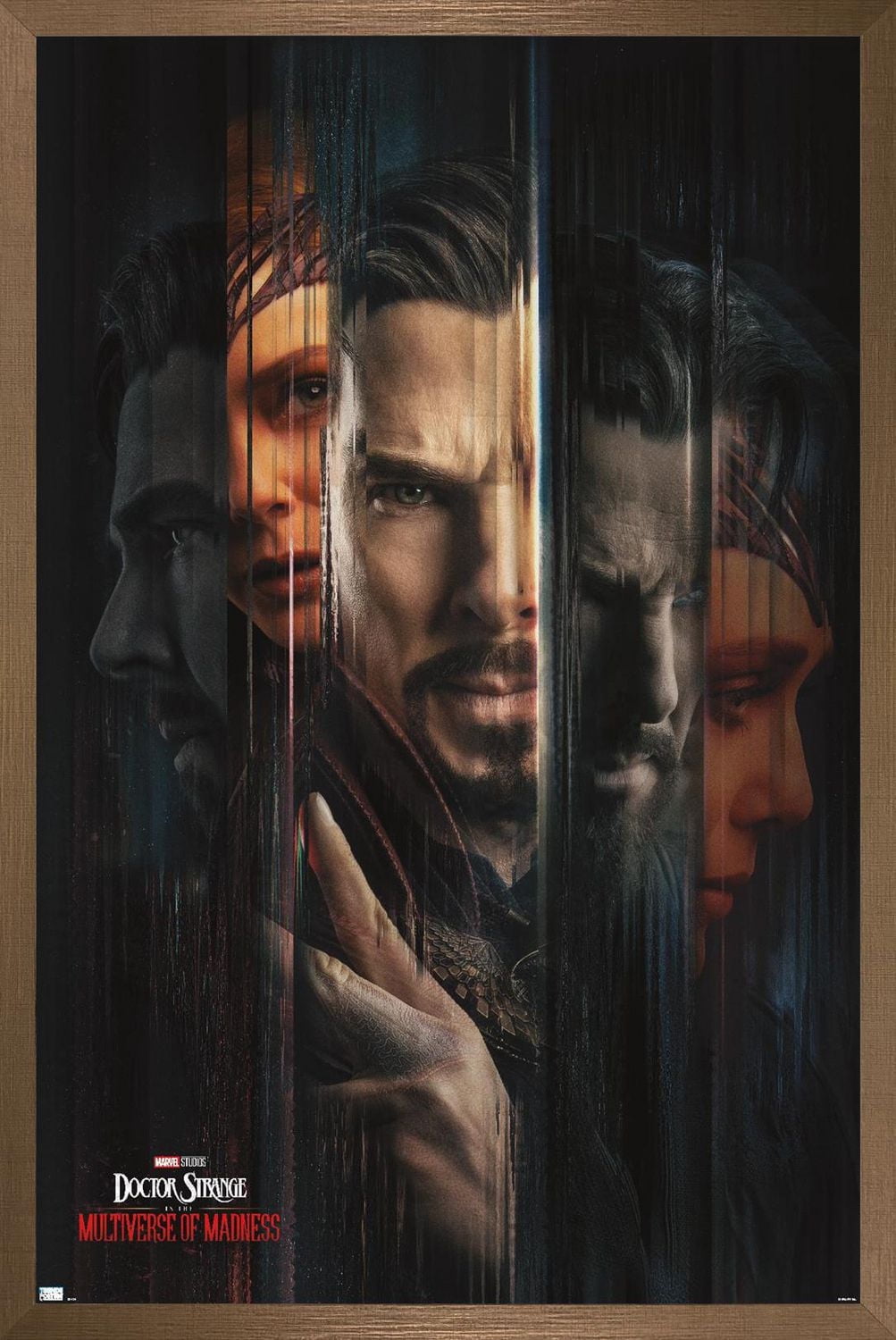 Marvel Doctor Strange in the Multiverse of Madness - Teaser One Sheet Wall Poster, 14.725" x 22.375"