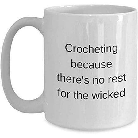 

Crocheting Funny Coffee Mug 11OZ Coffee Mug