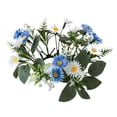 thumbnail image 4 of Corona de anillos de vela de pilar, anillo de guirnalda de vela, guirnalda de flores, portavelas de flores artificiales, anillo de vela de pilar para mayimx Vela Anillos Coronas, 4 of 7