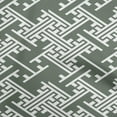 thumbnail image 1 of oneOone Cotton Poplin Olive Green Fabric Geometric Craft Projects Decor Fabric Printed By The Yard 56 Inch Wide, 1 of 4