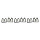 thumbnail image 2 of Kenally 2 filtros de aire para soplador 125B 125BVX 125BX 545112101 parte Type1 NO1, 2 of 6