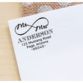 thumbnail image 2 of Printtoo Black Address Personalized Self Inking Address Heavy Duty Stamp Custom Rubber Stamper-50 mm Diameter, 2 of 6