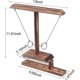 thumbnail image 2 of Ring Toss Games For Adults, Outdoor Indoor Handmade Wooden Hookey Ring, 2 of 4