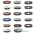 thumbnail image 2 of Ceinture Sans Boucle Invisible Alliage Mode Durable Commodité Élastique Alliage Mode Unisexe Homme Multicolore Accessoire DIY Jeans Bande Imprimé Bleu, 2 of 9