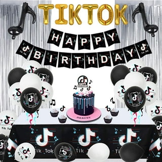 Tik Tok Birthday Cake Topper