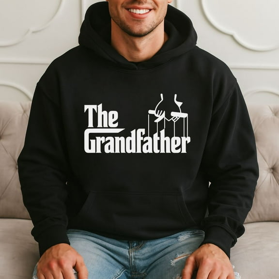 The Grandfather Funny Baby Shower Gift Hoodie