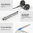 thumbnail image 4 of Pickup Pen Tube Style Guitarra acústica Pastilla inferior Pastilla activa Controles de volumen y tono con pastilla Piezo Varilla solo para guitarra acústica Tomshoo  Pickup, 4 of 6