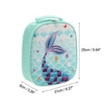 thumbnail image 5 of Unique Bargains 1 Pc Portable Cartoon Lunch Bag Blue, 5 of 5