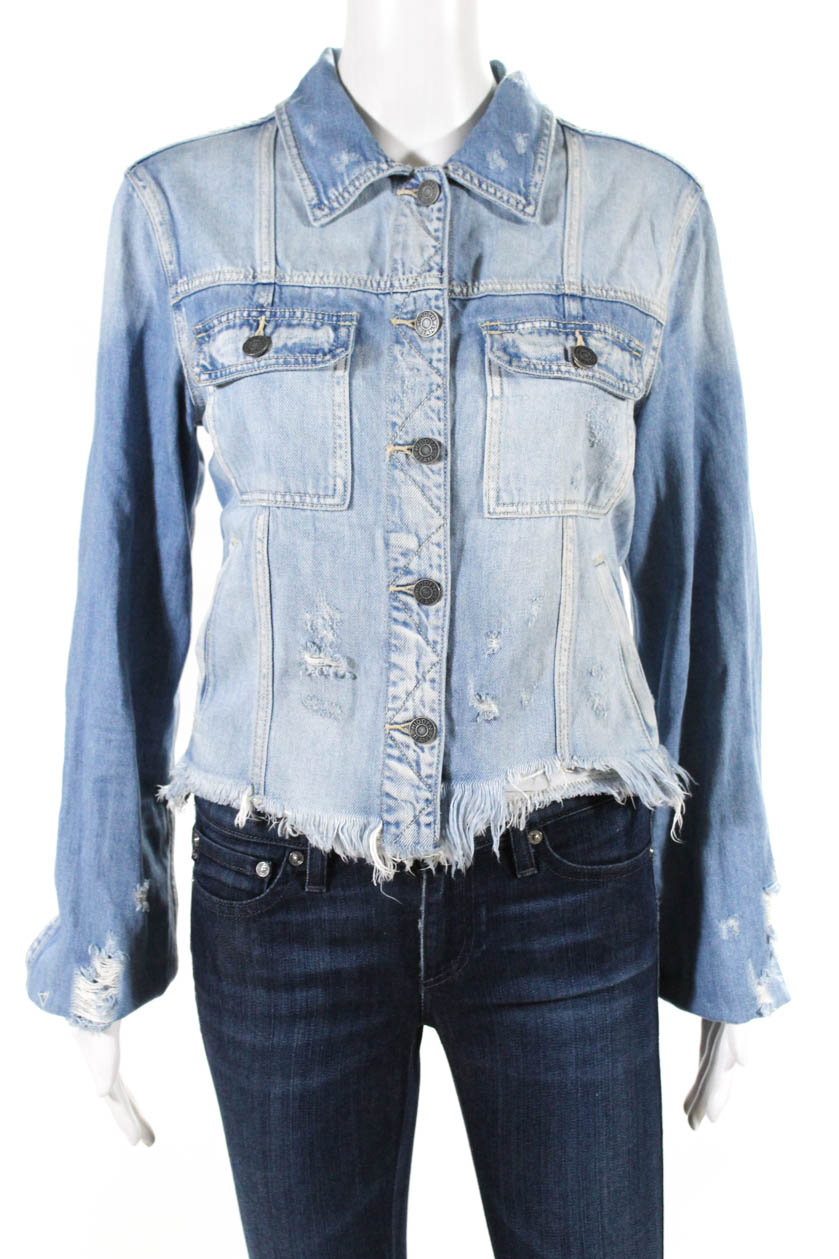 Classic Jean Jacket Blue Denim Size 