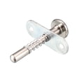 thumbnail image 3 of Unique Bargains 4pcs Stainless Steel Spring Quick Release Lock Pin 5mm Dia w Plate, 3 of 4