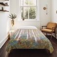 thumbnail image 4 of Yellow Blue Oil Painting Large Tapestry for Bedroom Wall Hanging Tapestry, Contemporary Abstract Art Ceiling Backdrop Tapestries Poster Blanket Wall Decor for Teens Room Living Room Dorm 100" x 59", 4 of 8
