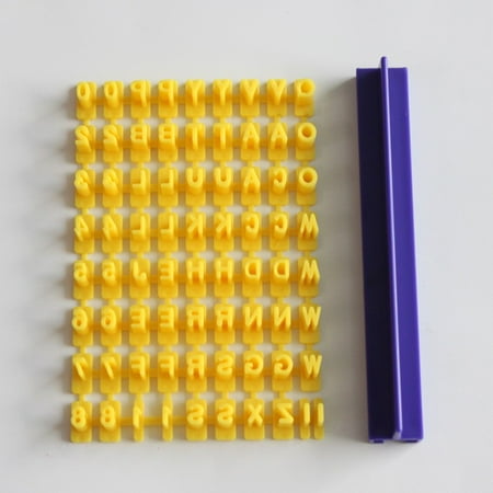 

Ruibeauty Alphabet Letter & Number Fondant Icing Sugarcraft Cutter Cake Decorating Mould