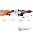 thumbnail image 3 of Esmeriladora Angular 800W MARAGA 4-1/2" 120V, 3 of 5