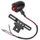 thumbnail image 1 of 12V Universal Motorcycle LED Bicycle Rear Tail Stop Light Brake Signal Lamp Taillight Black shell red cover, 1 of 9