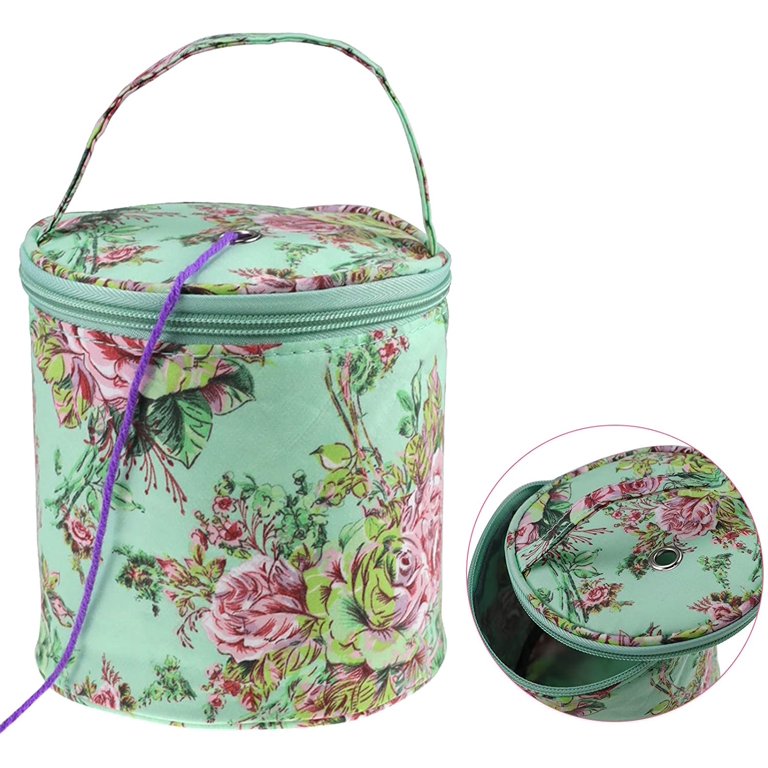 Mini Yarn Bag Yarns Drum Small Knitting Bag Yarn Storage Bag for