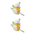 thumbnail image 2 of Guardoinrt Stuffed Animal Plush Toys with Night Projector and Music Light Hedgehog 2Set, 2 of 6