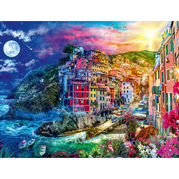 Rompecabezas Ravensburger Cinque Terre 2000 piezas