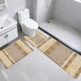 thumbnail image 7 of Tuvgenk 3 Piece Bathroom Rug Set Water Absorbing Non Slip Bath Mat Set Washable Bathroom Mats and Rugs for Shower(Gold,47x16,31x16,20x16 inch), 7 of 7