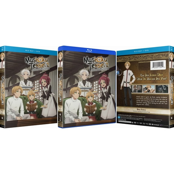 Mushoku Tensei: Jobless Reincarnation - S2P2 (Blu-ray   DVD) Crunchyroll Action, Anime