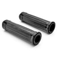 thumbnail image 2 of Krator Motorcycle Hand Grips 1 Inch Handlebar Black Compatible with Yamaha V-Star Vstar V Star XVS 1100 Silverado, 2 of 4
