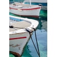 thumbnail image 2 of DeNardo, Laura 23x32 White Modern Wood Framed Museum Art Print Titled - Workboats of Corfu, Greece III, 2 of 4