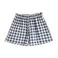 thumbnail image 4 of Cute Shorts, Comdrip Women Boxer Shorts Gingham Casual Lounge Sleep Plaid Shorts Beach Bottoms 2026 Trendy Pajama Shorts Women Light Blue 2XL, 4 of 4