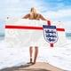 thumbnail image 1 of Football fan souvenir, England beach towel, absorbent large towel, sweat towel, 1 of 4