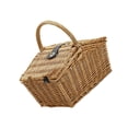 thumbnail image 4 of Handmade Wicker Picnics Basket Large Capacity Camping Basket Food Basket for Outdoor Gatherings, 4 of 6