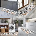 thumbnail image 2 of Dachshund Footprint Kitchen Rug Mat,Kitchen Runner Rugs Non Skid Washable,Decorative Kitchen Floor Mats for Kitchen,Sink,Laundry,17"X47", 2 of 5
