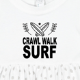 thumbnail image 4 of Inktastic Surfing Cute Crawl Walk Surf Girls Baby Dress, 4 of 5