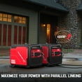 thumbnail image 3 of PowerSmart 4800-Watt Portable Gas Inverter Generator, RV Ready, CO Sensor for Home Backup Outdoor, 3 of 8